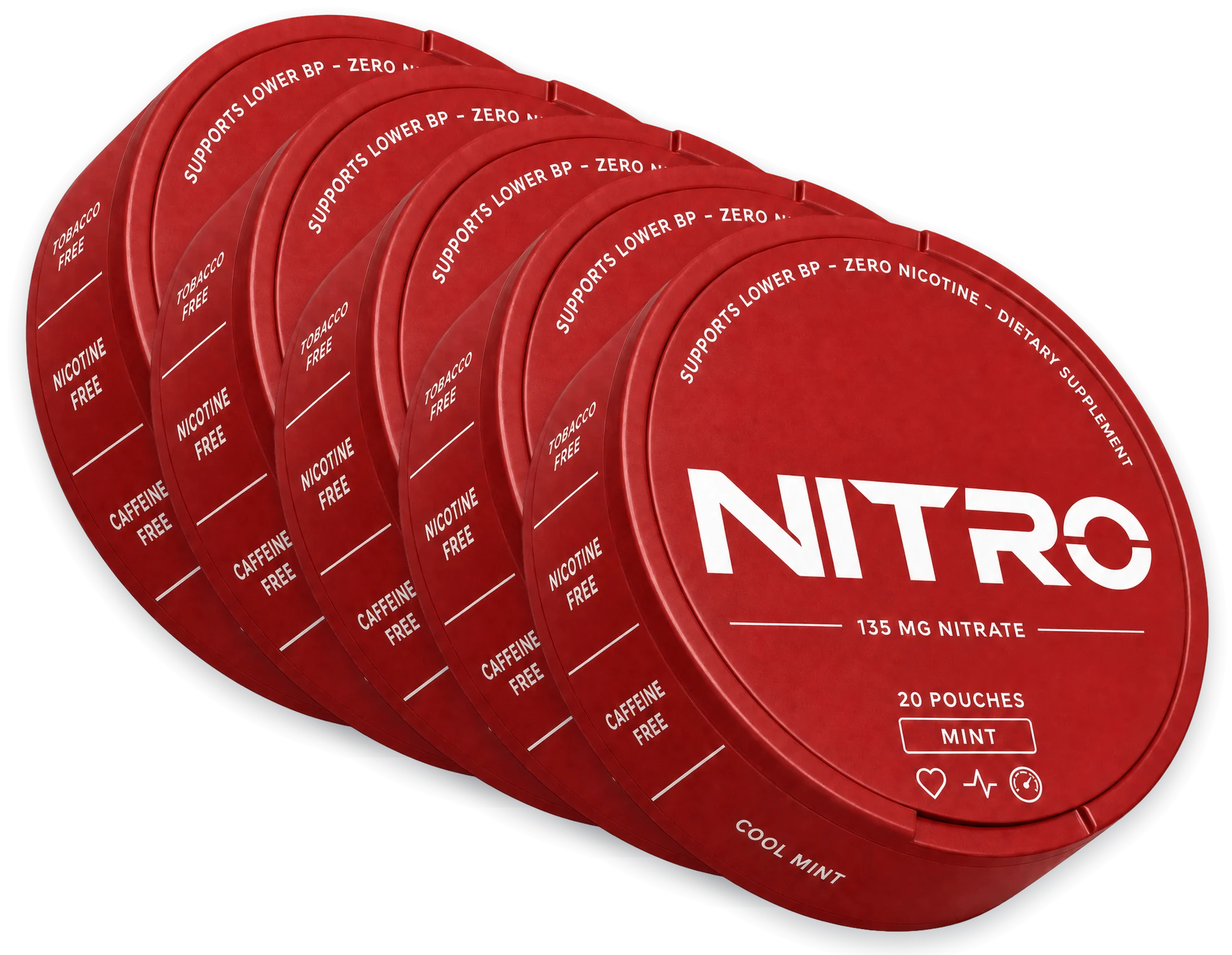 Nitro FlowPouch — 5 cans, 100 pouches