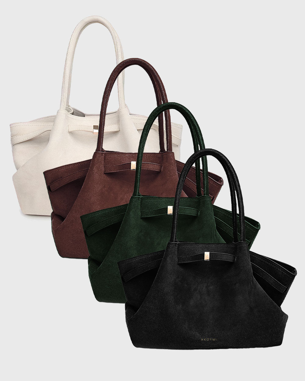 Soft Virginie 17 Suede Tote 4-Pack